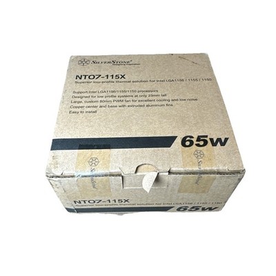 Silverstone NT07115X CPU Cooler 65w
