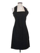 Halston Women Black Cocktail Dress 4