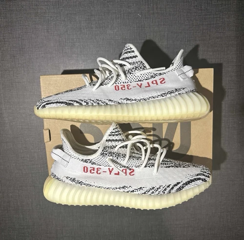 Taglia 12 Adidas Yeezy Boost 350 V2 Low Zebra
