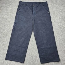 Velour Garments Spain Carpenter Pants Mens XL Navy Utility Workwear Contemporary