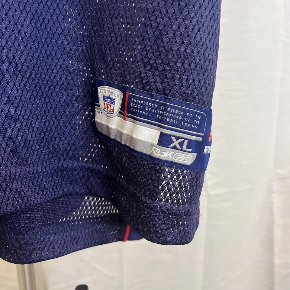Camiseta de colección Reebok Wes Welker #83 New England Patriots XL para hombre NFL en el campo Foto 2 de 4