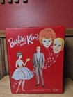 Vintage 1964 Barbie And Ken Red Toy Doll Double Carrying Case Trunk Mattel 60's
