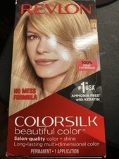Revlon ColorSilk Beautiful Hair Color - 81 Light Blonde