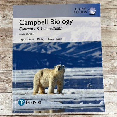 CAMPBELL BIOLOGY: CONCEPTS & CONNECTIONS, GLOBAL EDITION Pearson Textbook