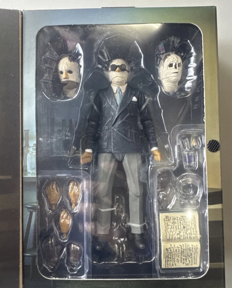 Neca Ultimate Invisible Man Action Figure 90Th Anniversary Multi Color 7 Inch - Image 2 of 2