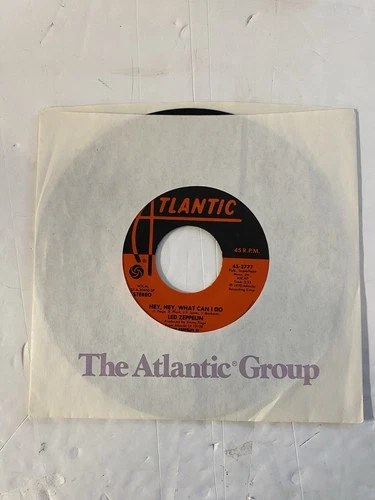 LED ZEPPELIN: Immigrant Song / Hey, Hey, What Can I Do  7" Single 45 RPM