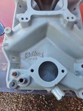 Mopar Edelbrock 2700 340 Tm5 Aluminum Intake Dart Duster Cuda Charger Roadrunner