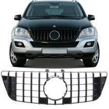 PANAMERICANA KÜHLERGRILL M-KLASSE GLÄZEND SCHWARZ W164 FACELIFT MERCEDES-BENZ PANAMERICANA KÜHLERGRILL M-KLASSE GLÄZEND SCHWARZ W164 FACELIFT MERCEDES-BENZ
