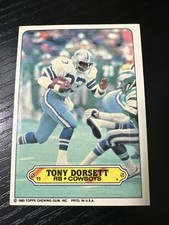1983 Topps - Stickers Tony Dorsett #11