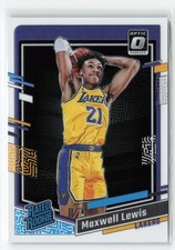 2023-24 PANINI DONRUSS OPTIC ROOKIE MAXWELL LEWIS #211 RC LAKERS