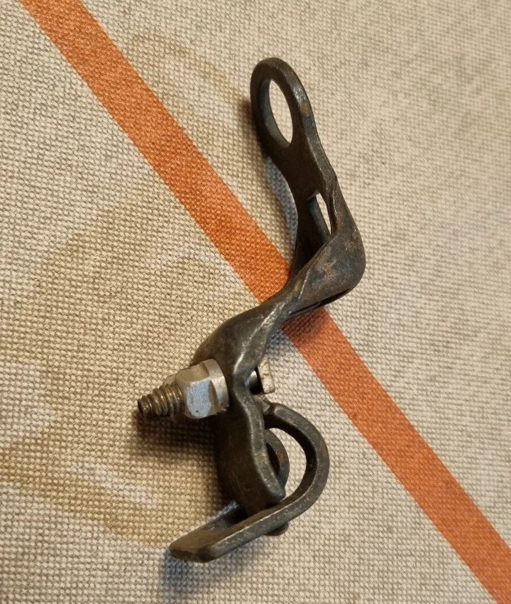 Dérailleur CYCLO Fixation Au Hauban Clamp - Neuf (avec Petit Défaut), Fabrication Française, Pour Vélo Ancien !