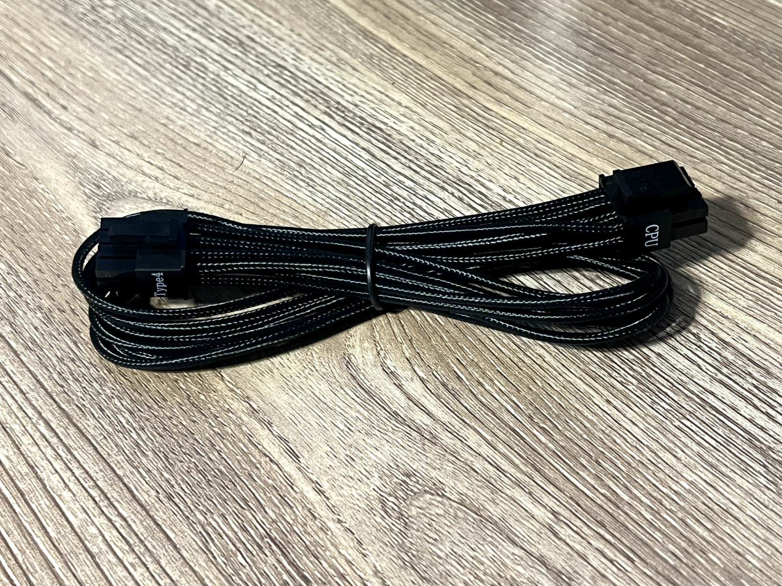 Genuine Corsair Type 3 & Type 4 CPU 8-Pin (4+4) Individually Sleeved Power Cable