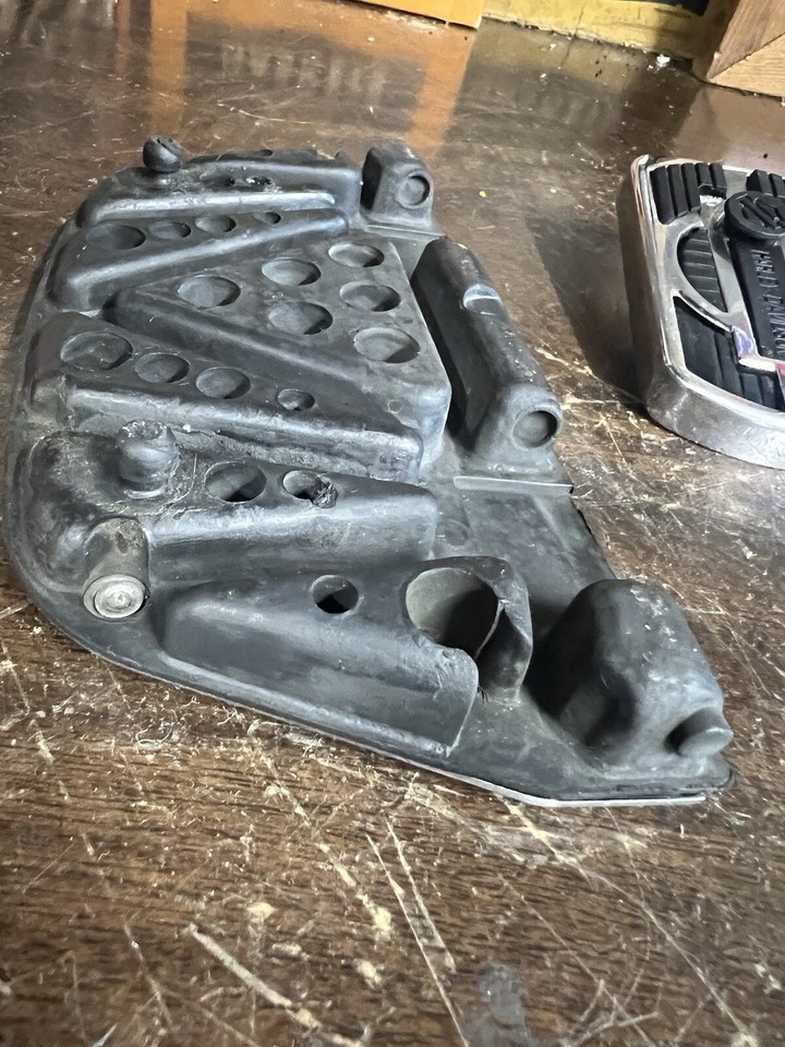 Vintage OEM Harley Nostalgia Nostalgic Floorboard Insert & Brake Pedal