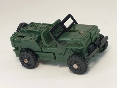 Vintage 1983 Bandai GoBots GEEPER CREEPER Renegade Jeep MR-28 Japan Green Seat