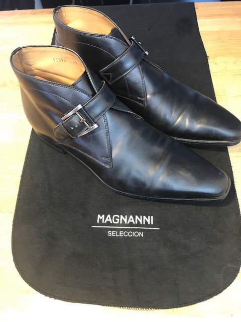 magnanni raiden monk strap boot