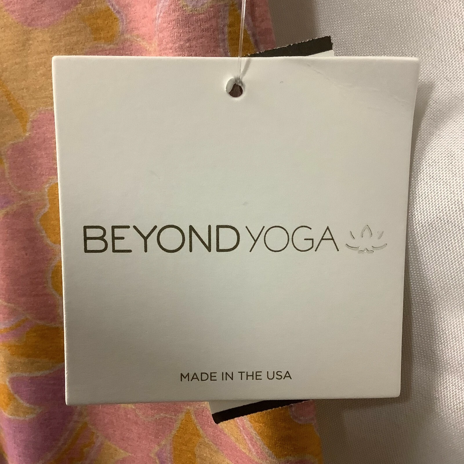 beyond-yoga paisley floral softmark high waisted midi leggings