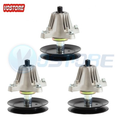 3 Pack Spindle Assembly for MTD Cub Cadet 54" Deck 618-06978 918-06978 3 Pack Spindle Assembly for MTD Cub Cadet 54" Deck 618-06978 918-06978