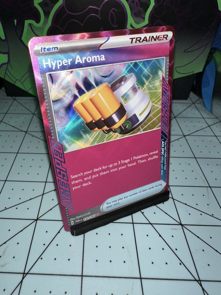 Pokmon TCG Hyper Aroma Scarlet & Violet-Twilight Masquerade 152/167 Holo  Ace...
