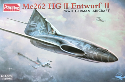 Amusing Hobby 48A005 - 1:48  Me 262 HG III Entwurf III