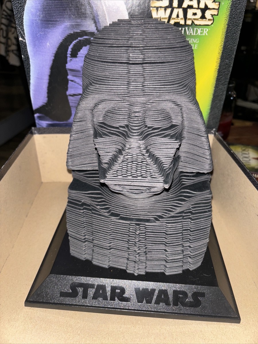 1997~STAR WARS DARTH VADER~3D STACKING SCULPTURE PUZZLE-144