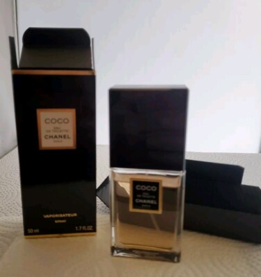 Coco CHANEL Paris 1.7 fl oz Women's Eau de Toilette Vaporisateur Spray Open Box