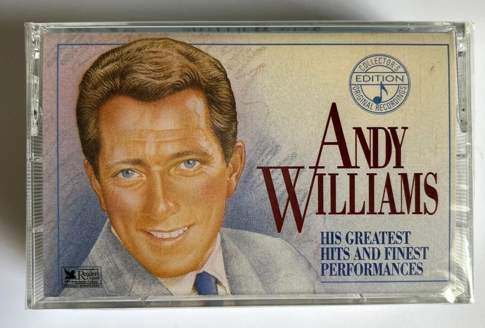 Andy Williams Collector's Edition Tape 1 and 2 Audiocassettes Box Set of 2 New - Image 3 of 4