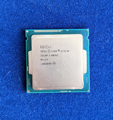 CPU Intel Core i3-4130 SR1NP, 3,4GHz 3MB Cache, Sockel 1150, geprüft 