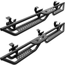 Running Boards for 2018-2025 Jeep Wrangler JL Unlimited 4 Door Steel Side Steps