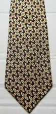 Krawatte HERMES Paris, 100% Seide, Frankreich, NEU ohne Etikett