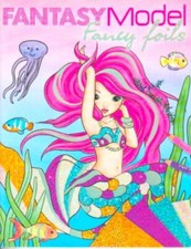 Depesche Top Model Fantasy Models Sticker Malbuch Glitzerfolie Bastelbuch