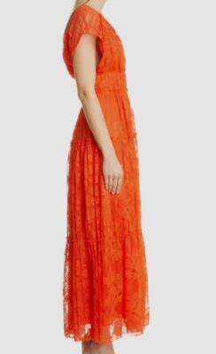 $1790 Lela Rose Women's Red Chantilly Lace V-Neck A-Line Dress Size 8 | eBay $1790 Lela Rose Women's Red Chantilly Lace V-Neck A-Line Dress Size 8 | eBay