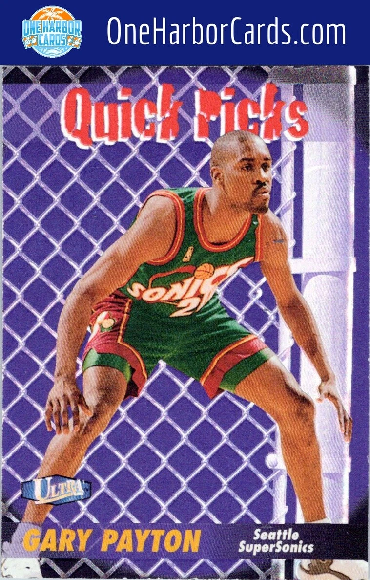 1997-98 Ultra Seattle SuperSonics #5 QP Gary Payton