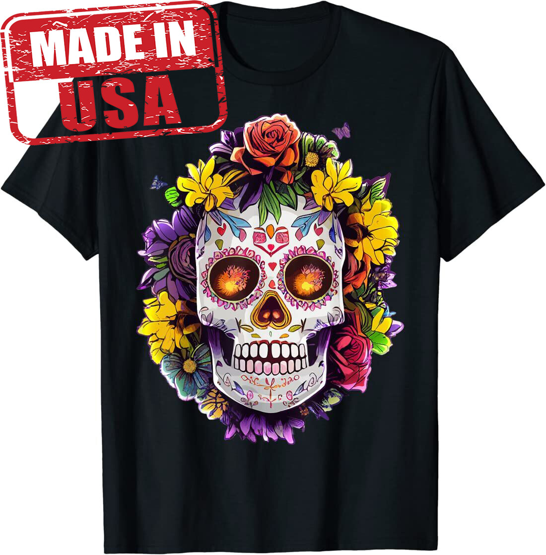 day of the dead t shirt