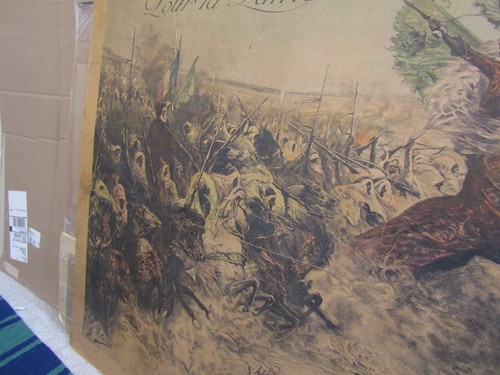 RARE, WW1 FRENCH ORIGINAL WAR LOAN POSTER 1918 ALGERIA TUNISIA - Picture 19 of 24