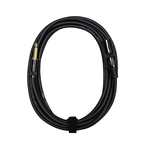 Câble Splitter Y XLR Mâle Vers Double Jack 6.35mm Mono - 3m, Blindé, Pour Table De Mixage, Studio