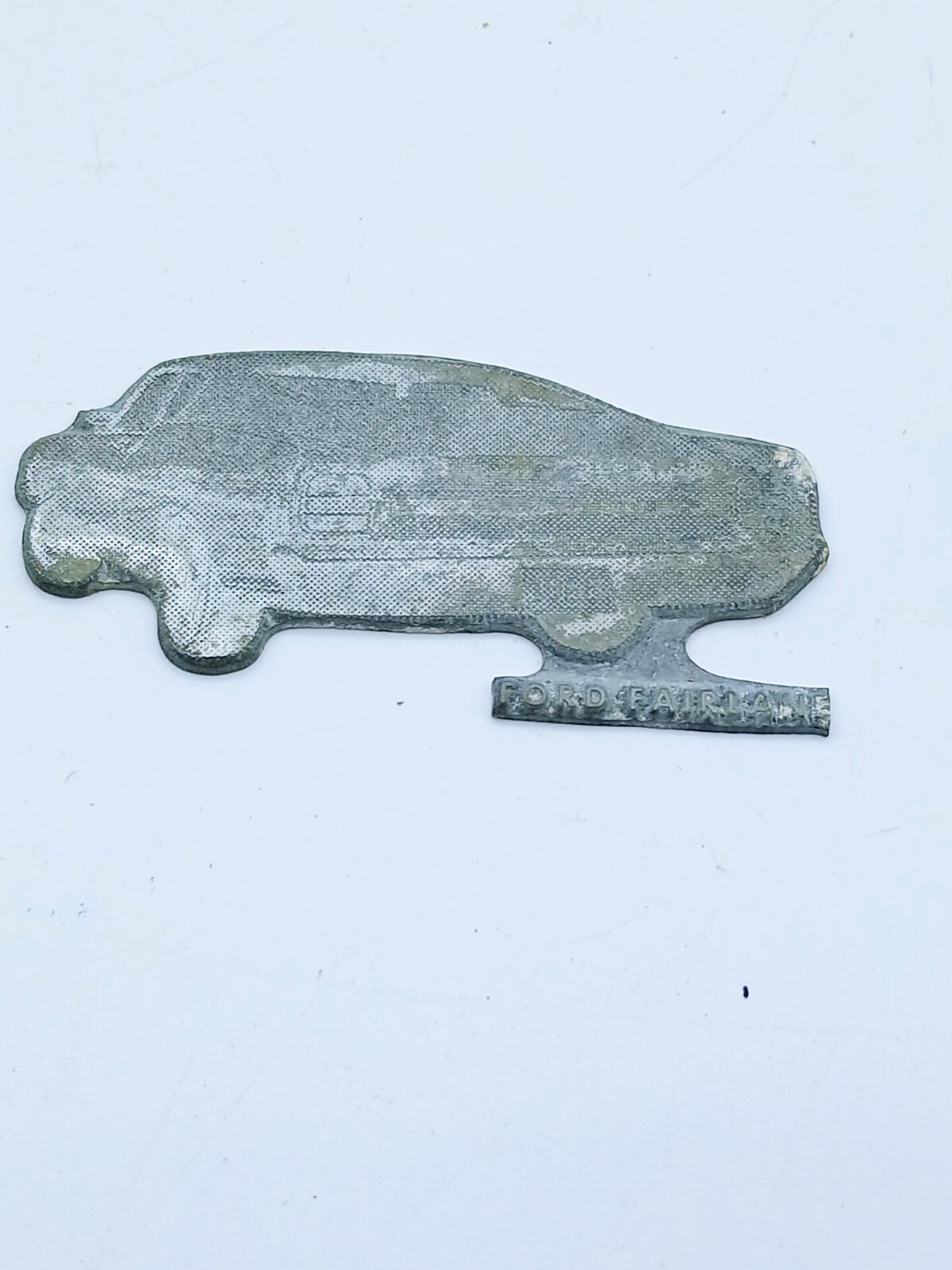 Vintage Ford Fairlane Metal Printing Plate 2.5 Inch Newspaper Printers Block  