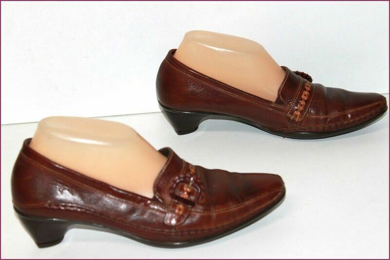 Escarpins Pikolinos En Cuir Rouge - Taille 37 - Très Bon état - Fabriqué En Espagne