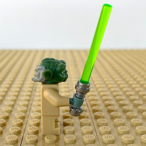 lego star wars green lightsaber