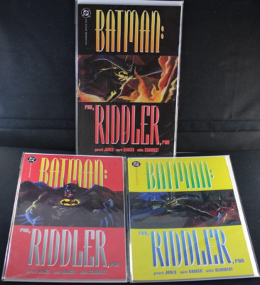 Prestiege Batman Run RIddler Run Books 1 2 3 Comic Lot VF+ | eBay