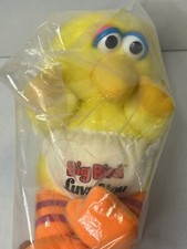 Vtg Hasbro Softies 1980  s Big Bird Luvs You Stuffed Animal Sesame Street Sealed