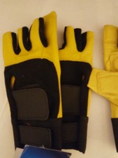 hardy full grain leather work gloves