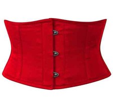 Corsé de algodón corsé deshuesado de acero para mujer corsé debajo del busto entrenador de cintura corsé