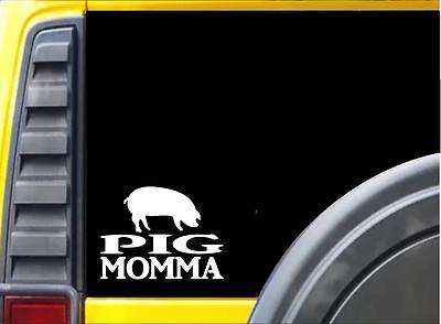 Pig Momma Sticker K581 6 inch hog bacon rescue decal | eBay