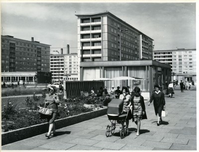 DDR Chemnitz Wilhelm Pieck Straße Karl-Marx-Stadt altes Foto 1968