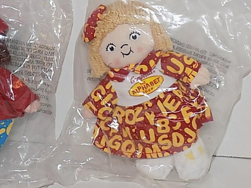 Campbell's Alphabet Soup Kids - Advertising Dolls 8" Cloth 2001 New in Bag - Picture 3 of 7