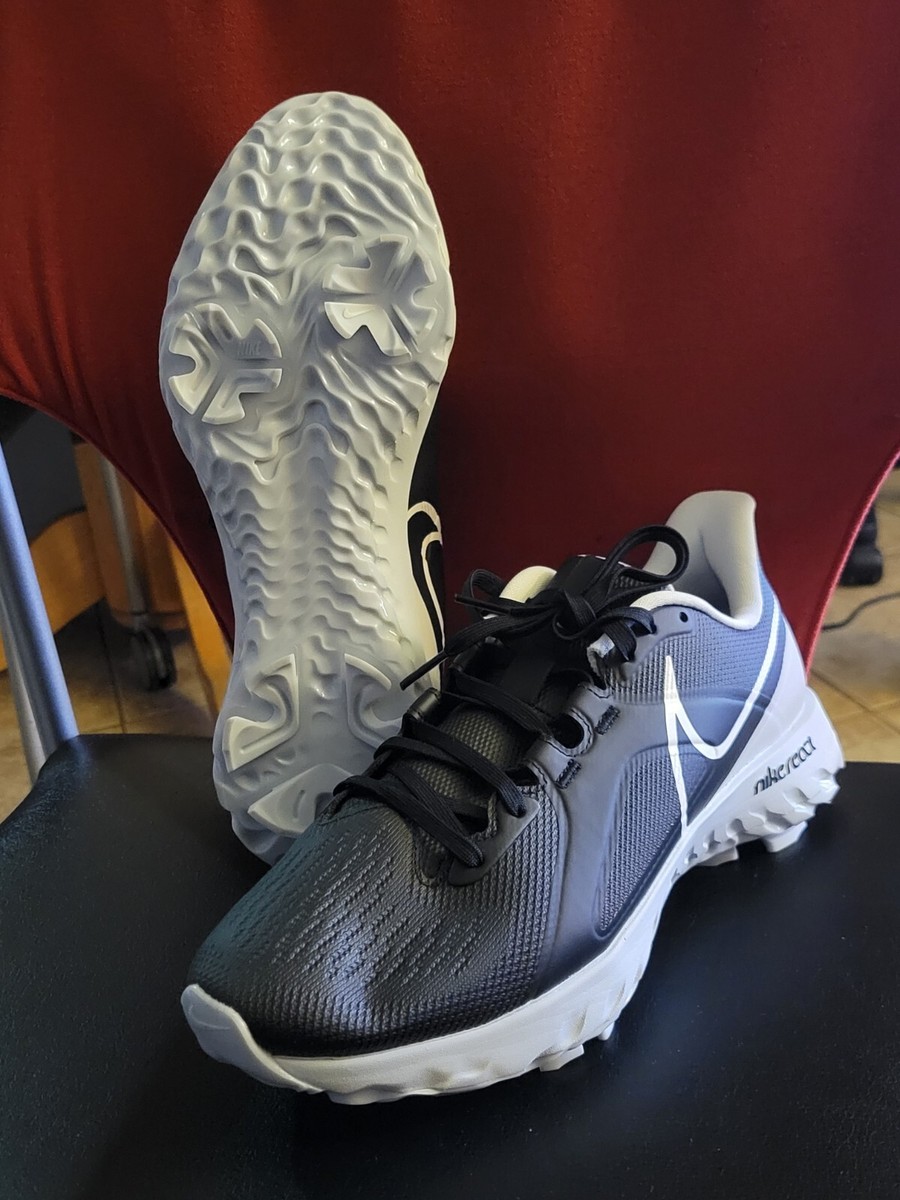 New Nike React Infinity Pro Golf Shoes Cleats Black Grey  display picture 3