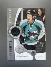 2005 SP Game Used Edition Authentic Rookies /999 Grant Stevenson #232 Rookie RC