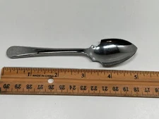 Vintage Sheffield Chromium Plated England Spoon 5" Grapefruit? Sugar?