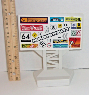 Hot Wheels Mario Kart Circuit Slam Track REPLACEMENT PART SIGN  