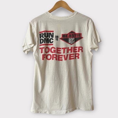 1987 Beastie Boys + RUN DMC Vintage Tour Rap Tee Shirt 80s 1980s 